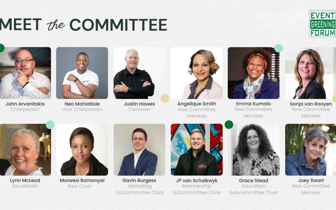 Event Greening Forum Announces New Board Leadership and Committee Chairs